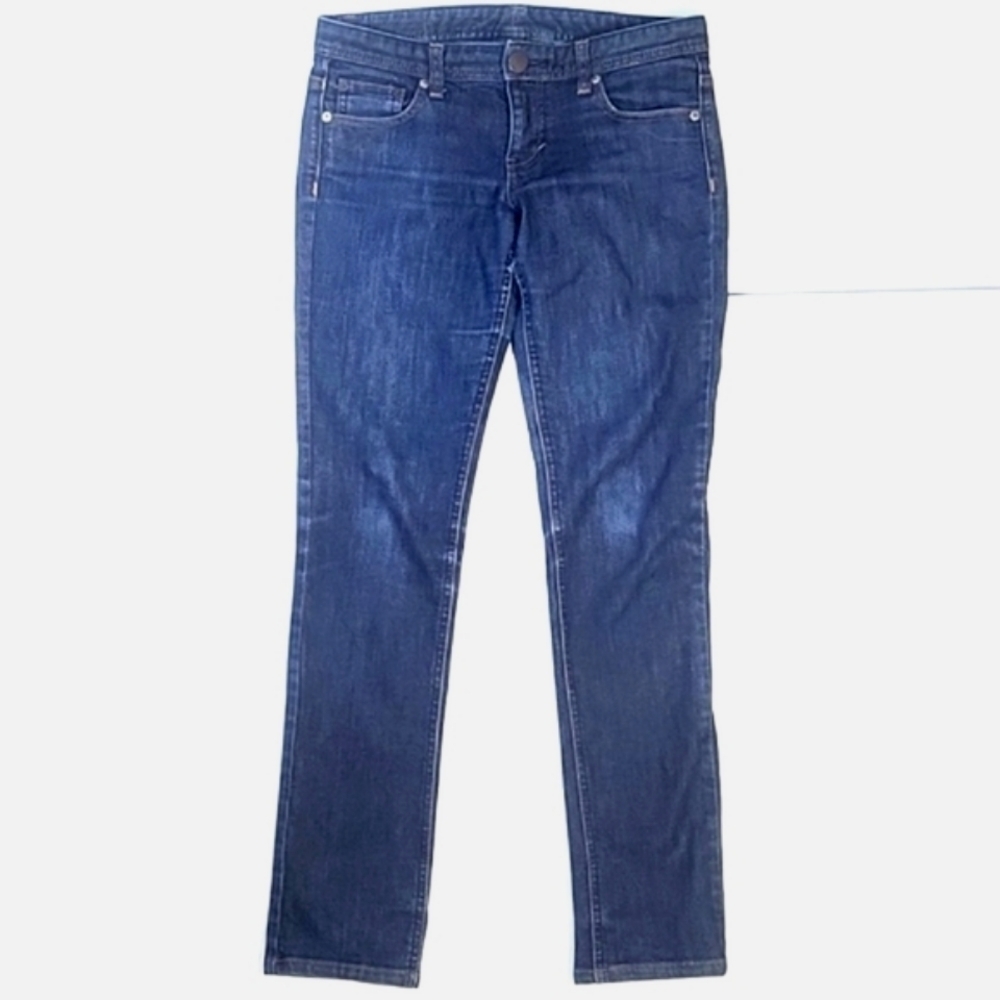 AX Armani Exchange Dark Wash Low Rise Straight Leg Jean Size 4